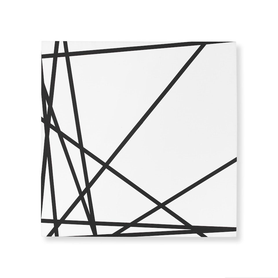Dix lignes au hasard by Francois Morellet