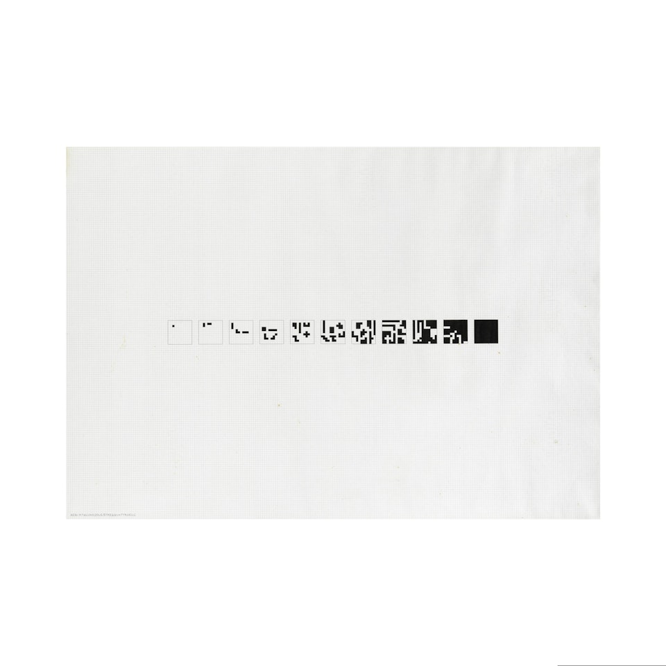 Uno, due, tre, quattro ... by Alighiero Boetti