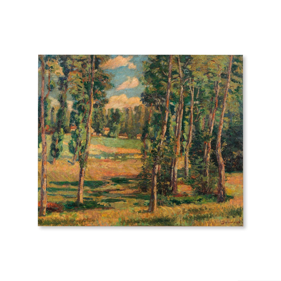 Prairie à Saint-Chéron by Armand Guillaumin