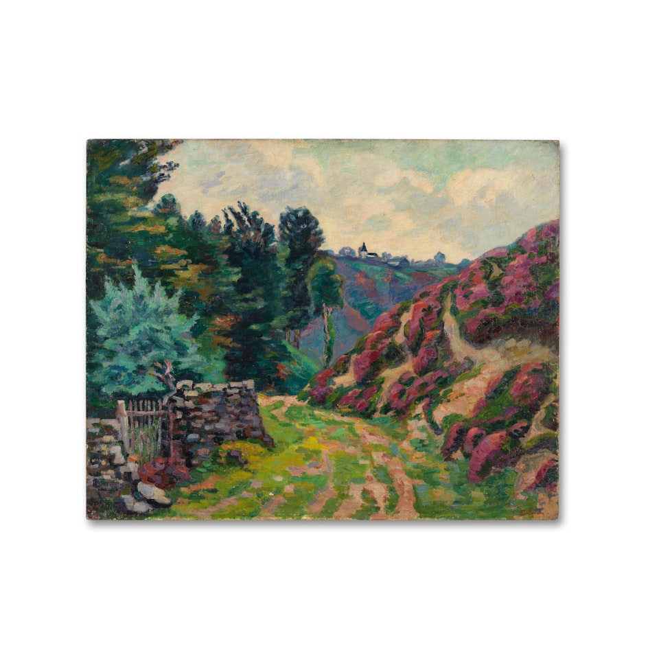 La maison du curé à Crozant by Armand Guillaumin