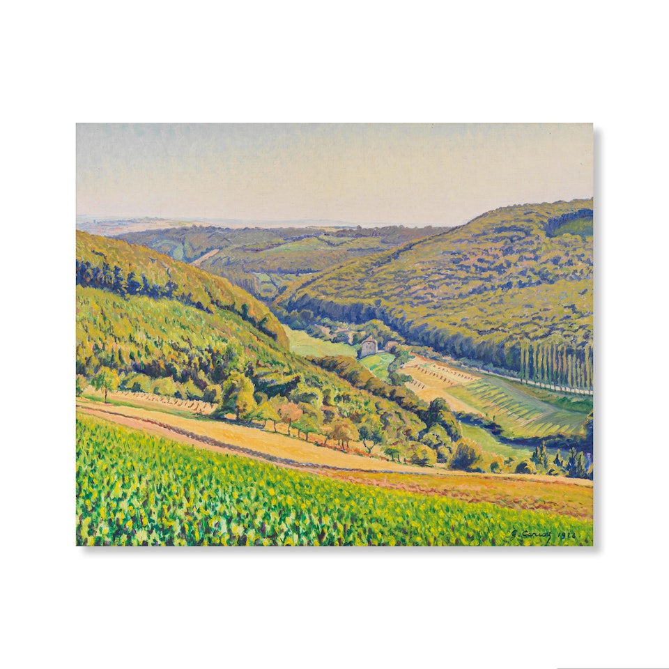 Vue de la Vallée by Gustave Cariot