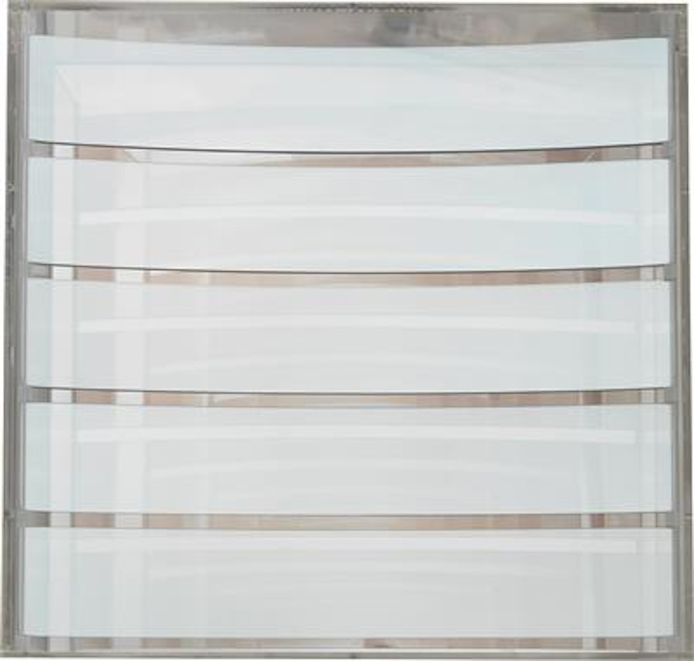 Mirror object by Adolf Luther