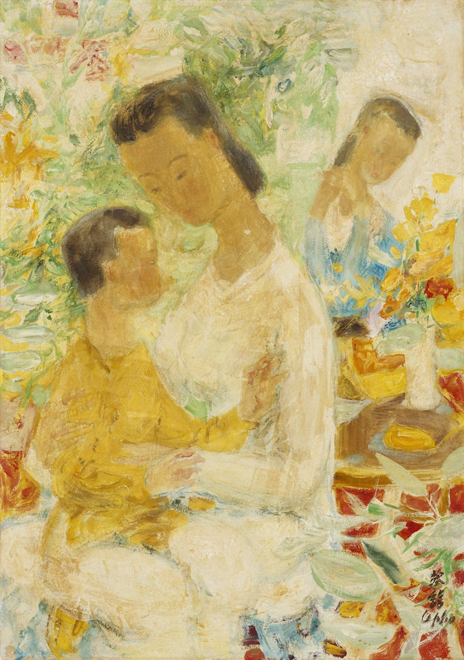Mère et enfant (Mother and Child) by Le Pho