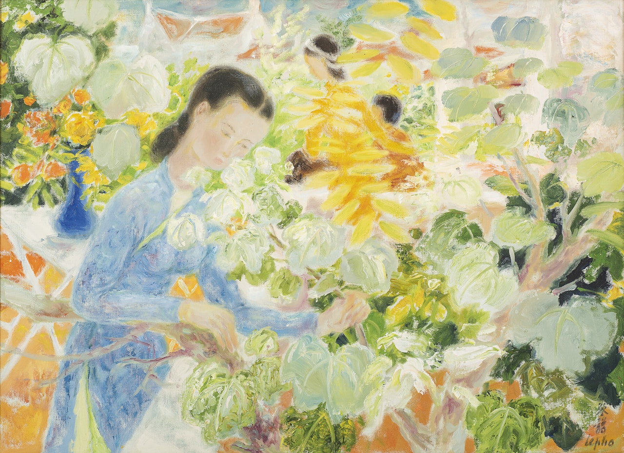 Sur la terrasse (On the Terrace) by Le Pho