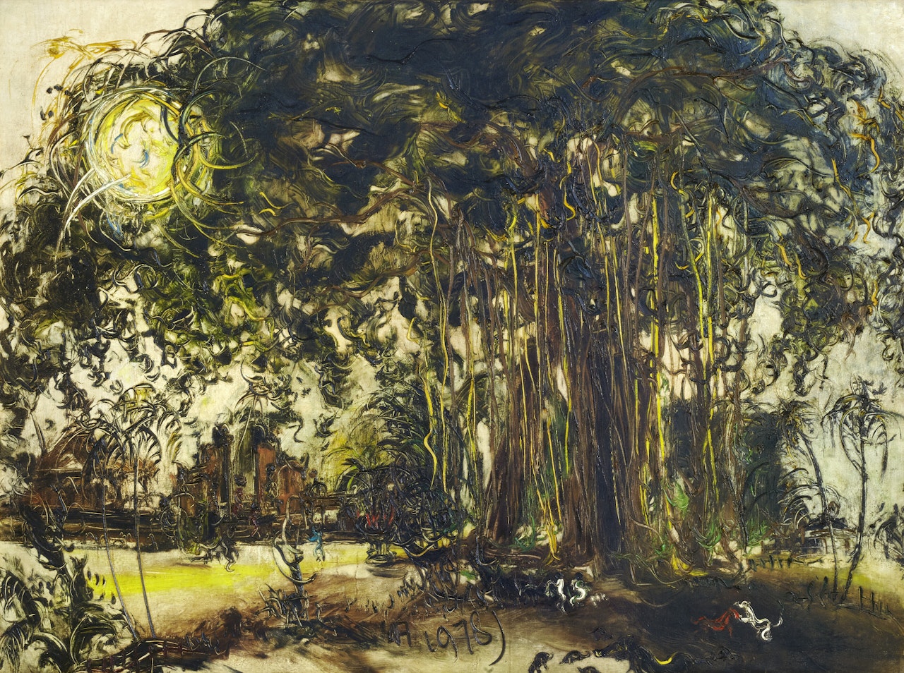 Banyan Tree in Bali by Affandi
