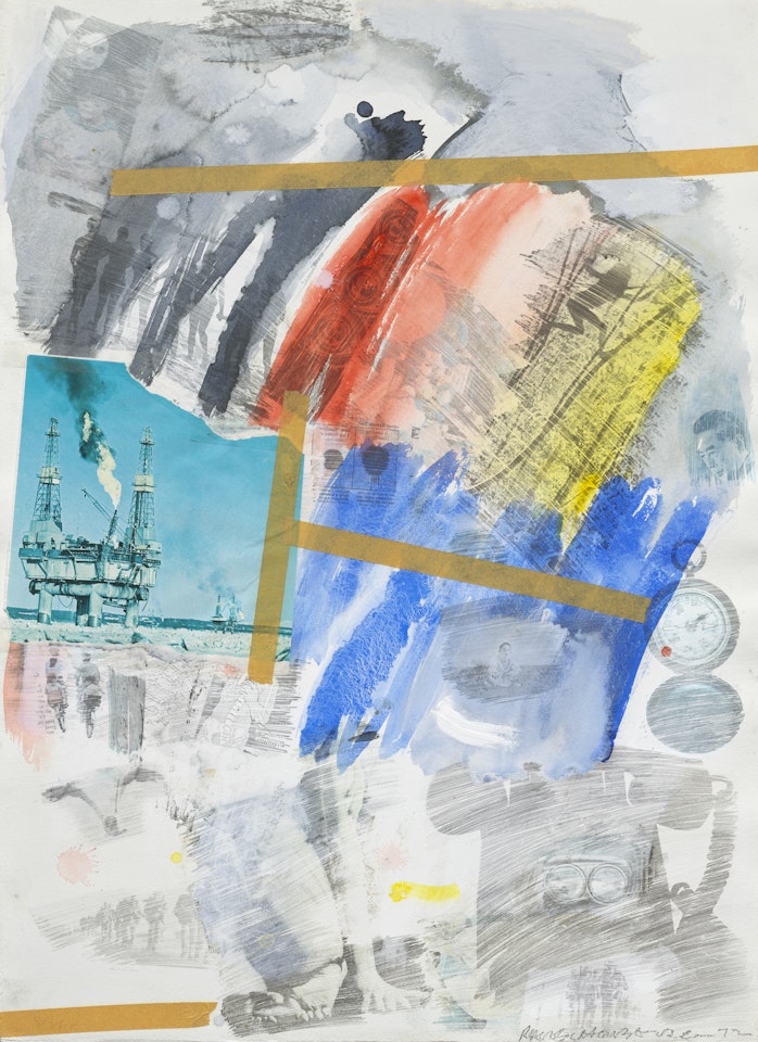 Sans titre by Robert Rauschenberg