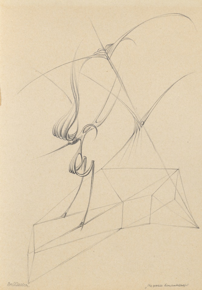 Die Grosse Linienkunst by Hans Bellmer