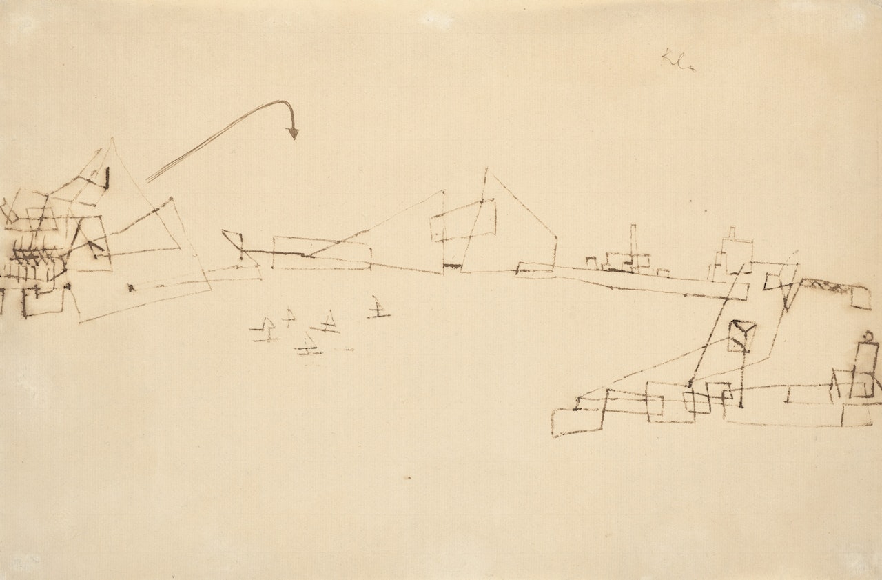 Kriegshafen (Naval Port) by Paul Klee