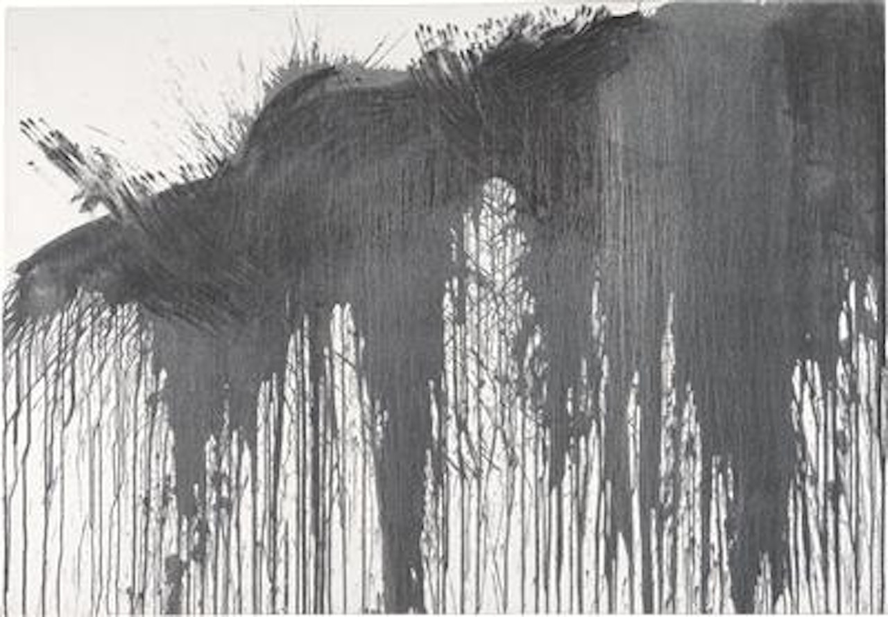 Action painting by Hermann Nitsch