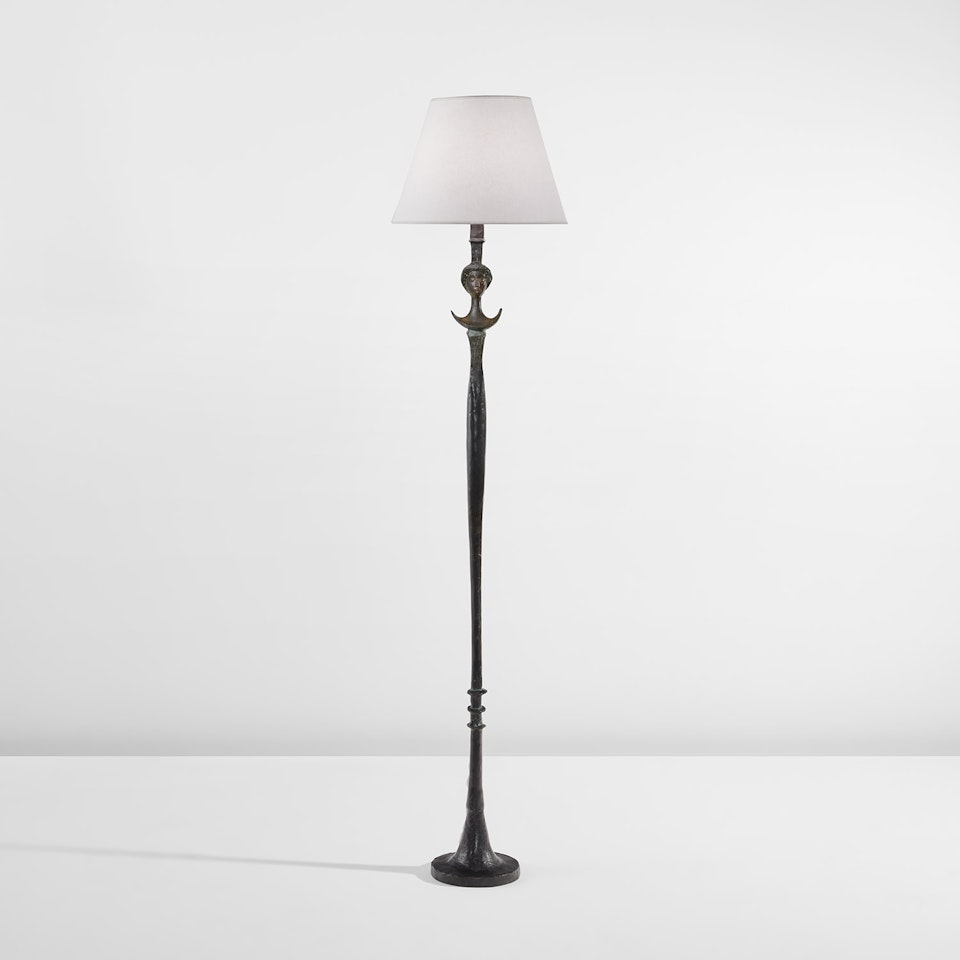 "Figure" floor lamp by Alberto Giacometti