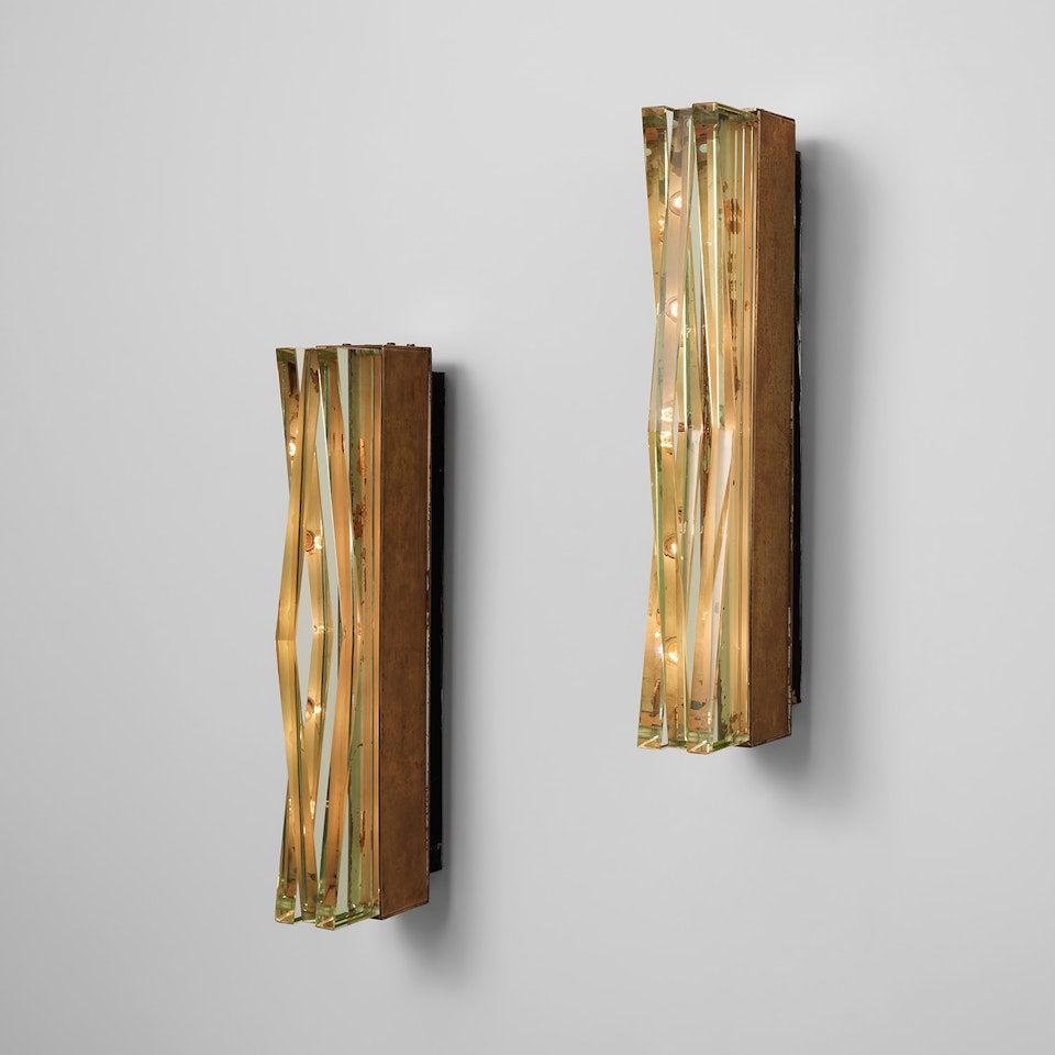 Pair of wall lights, model no. 1829 by Max Ingrand
