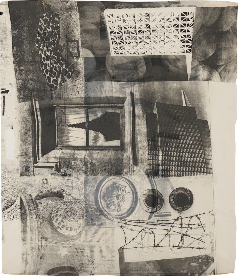 Admission of Light (Salvage) by Robert Rauschenberg