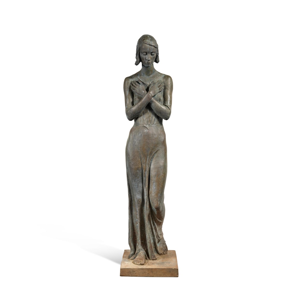 Demut (Humility) by Fritz Klimsch