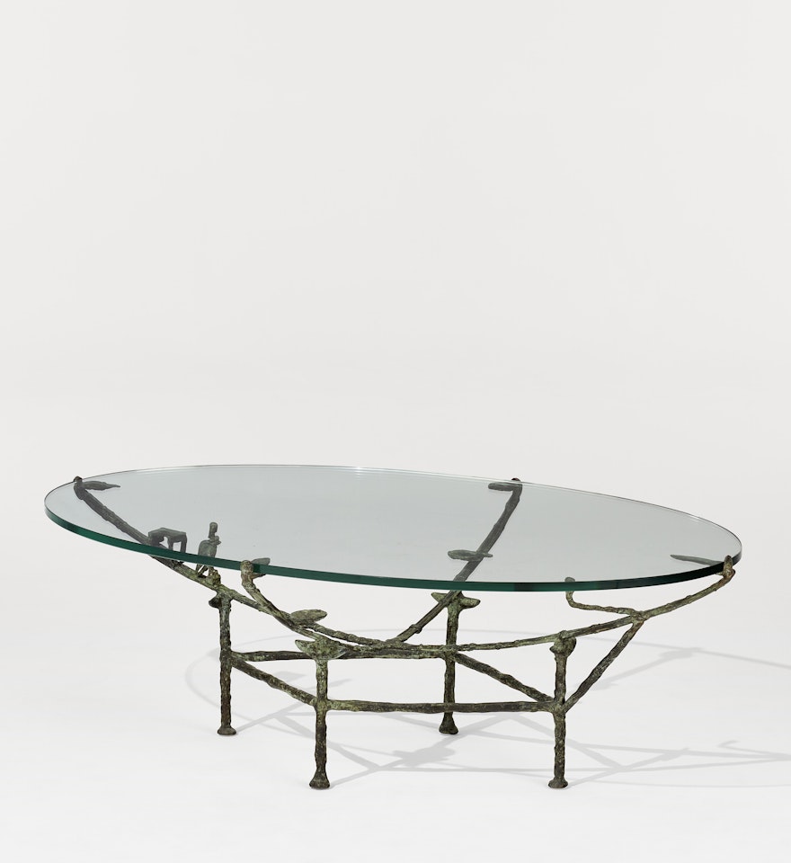 "Carcasse à la chauve-souris" Table, Petit Modèle by Diego Giacometti