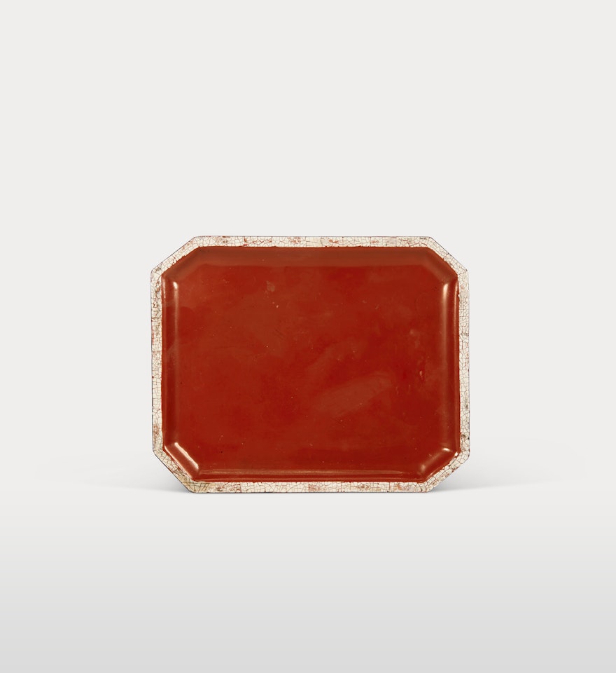 Tray by Jean Dunand