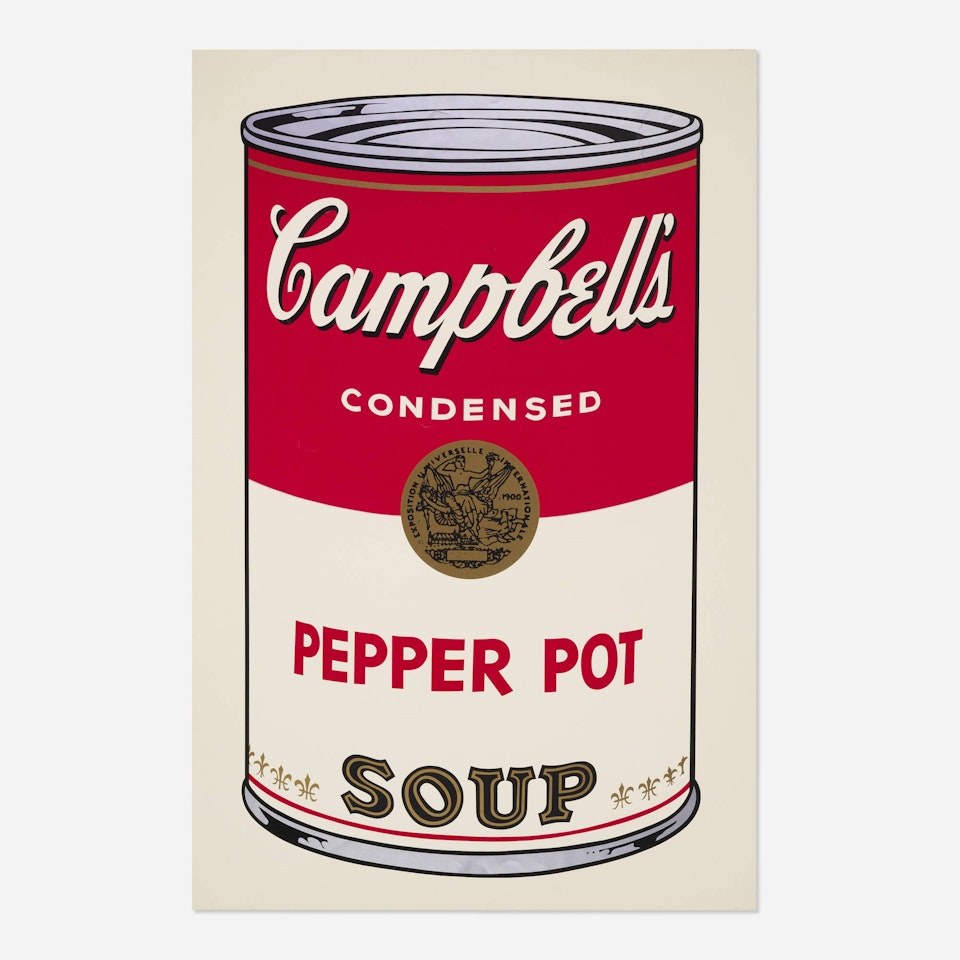 Pepper Pot Soup (from the Campbell"s Soup I portfolio) by Andy Warhol