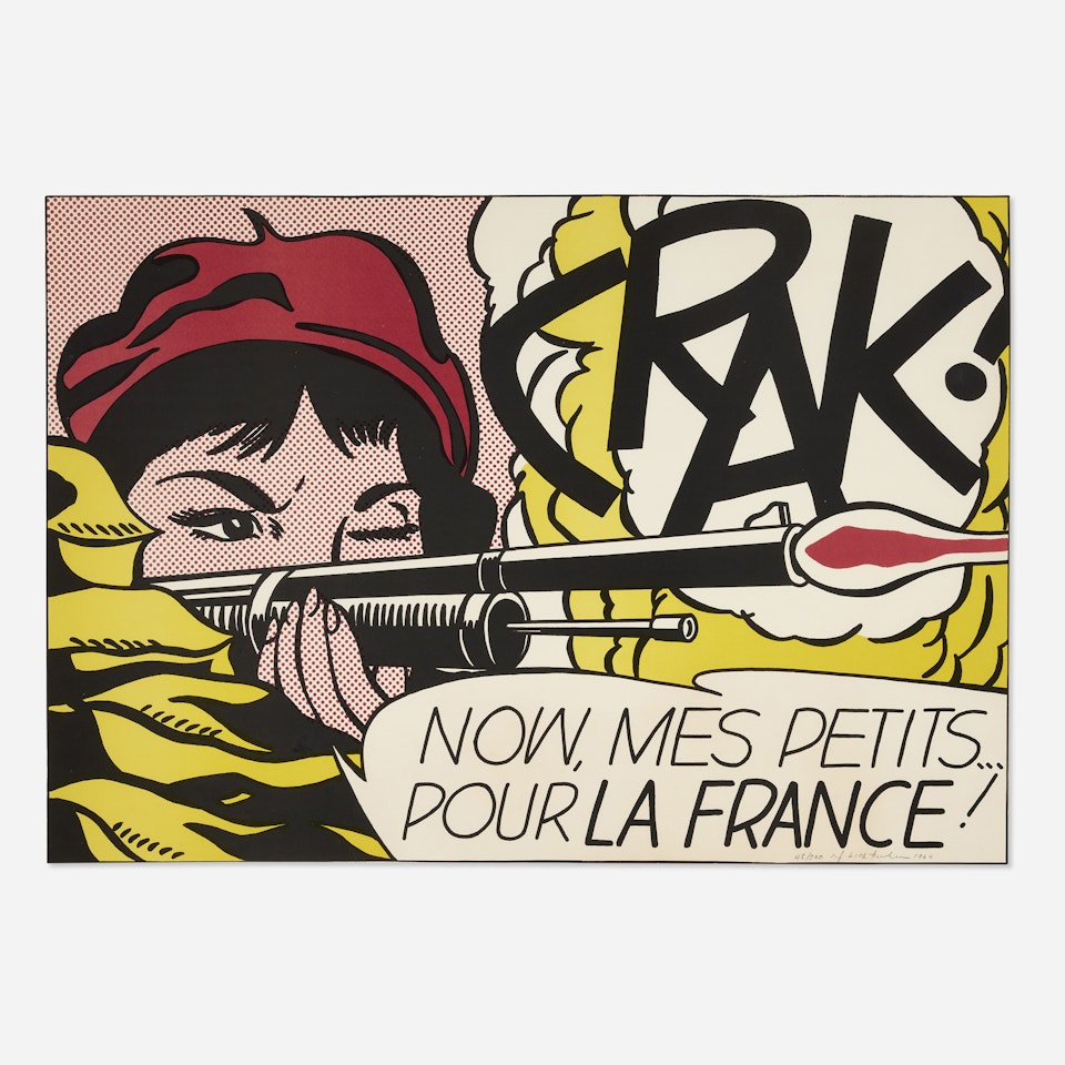 CRAK! by Roy Lichtenstein