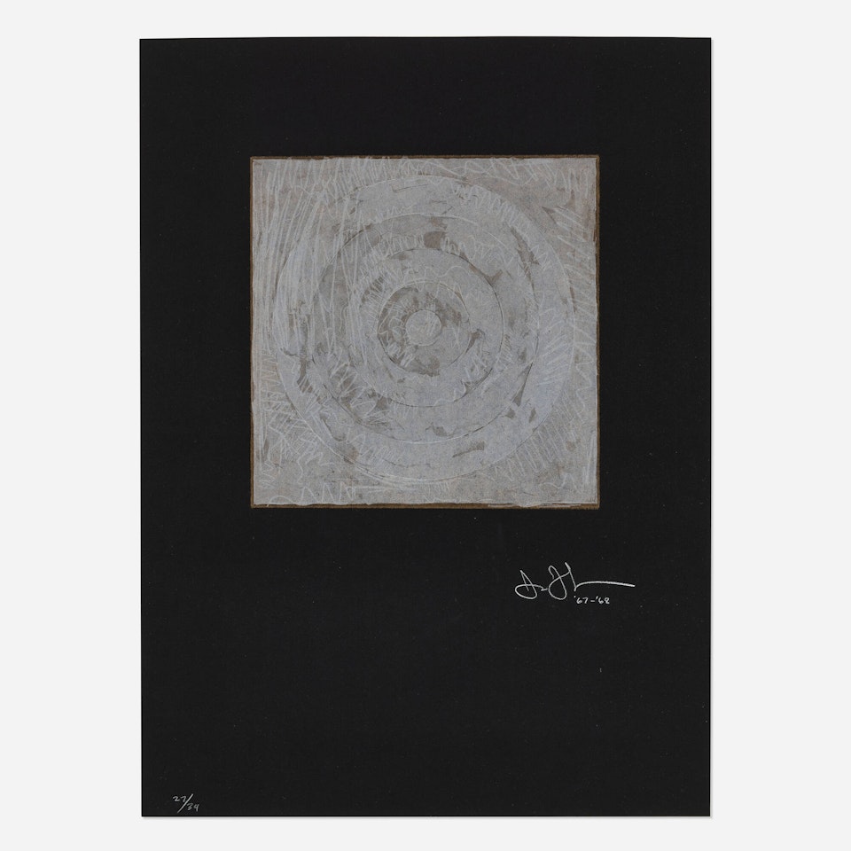 White Target by Jasper Johns