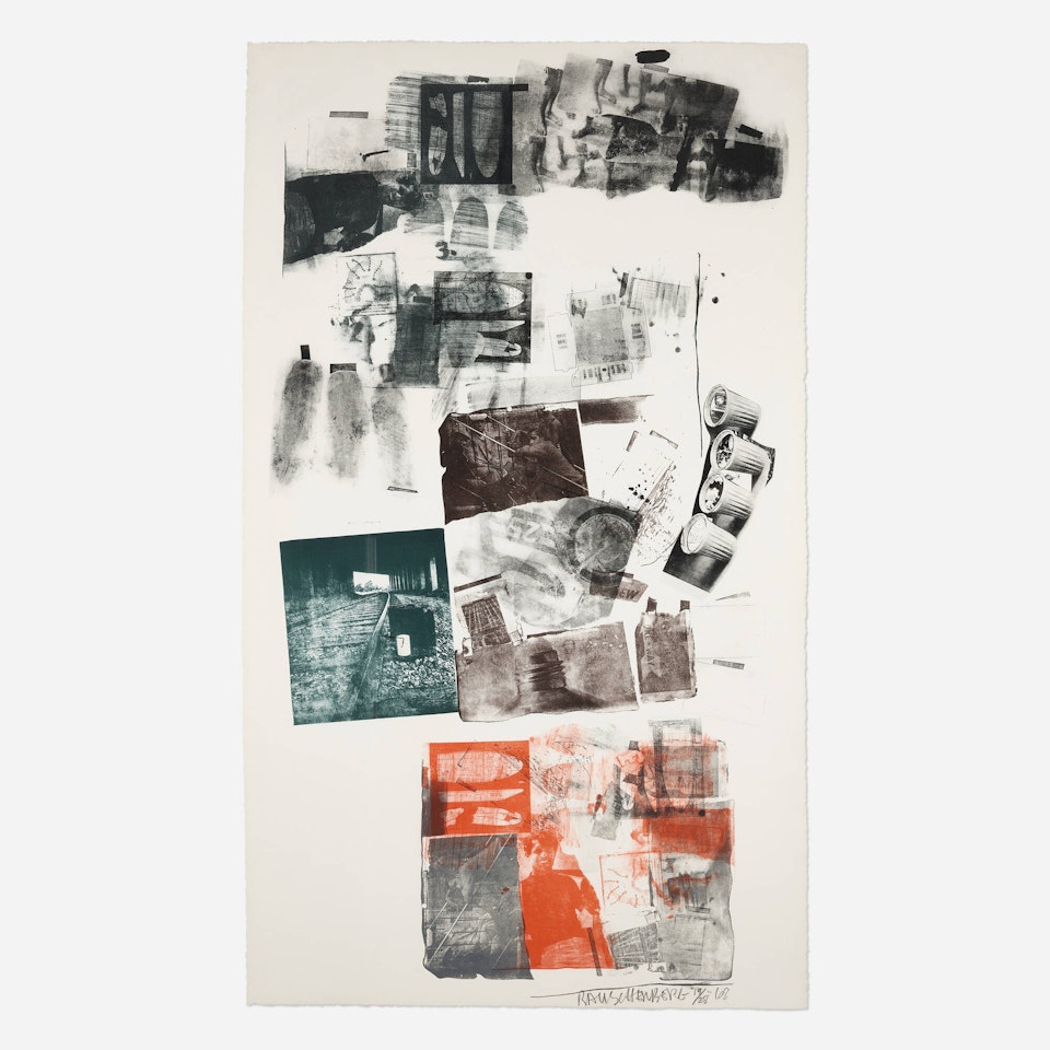 Water Stop by Robert Rauschenberg