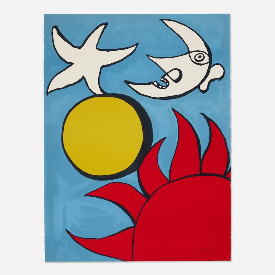 Potpourri en ciel by Alexander Calder