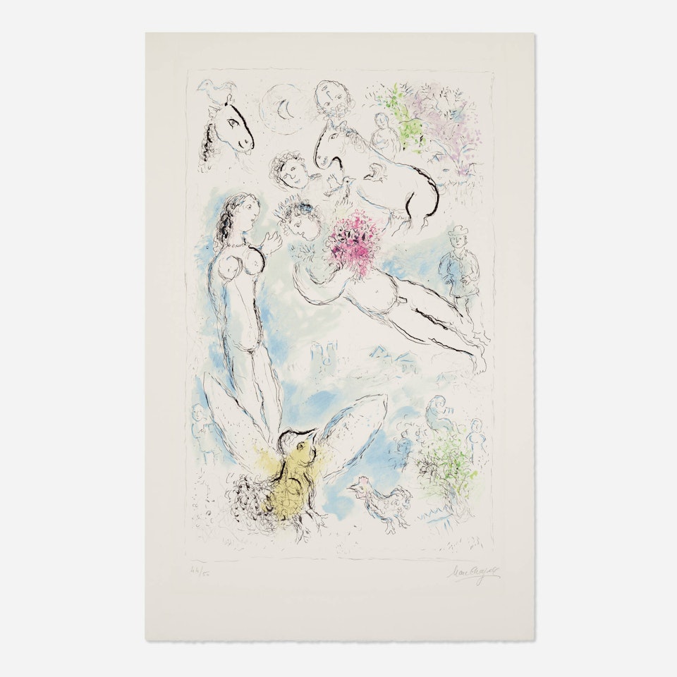 L"envolée magique by Marc Chagall