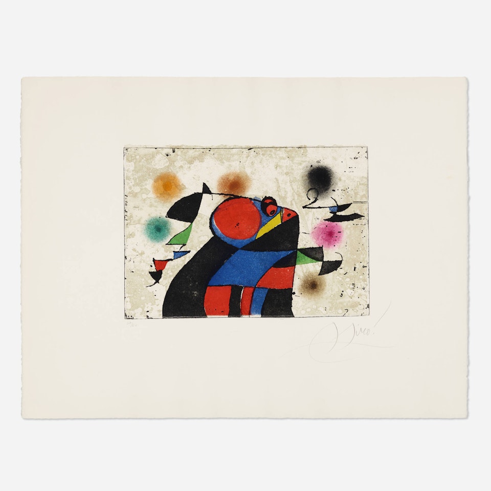 Gaudi XI (from The Gaudi series) by Joan Miró