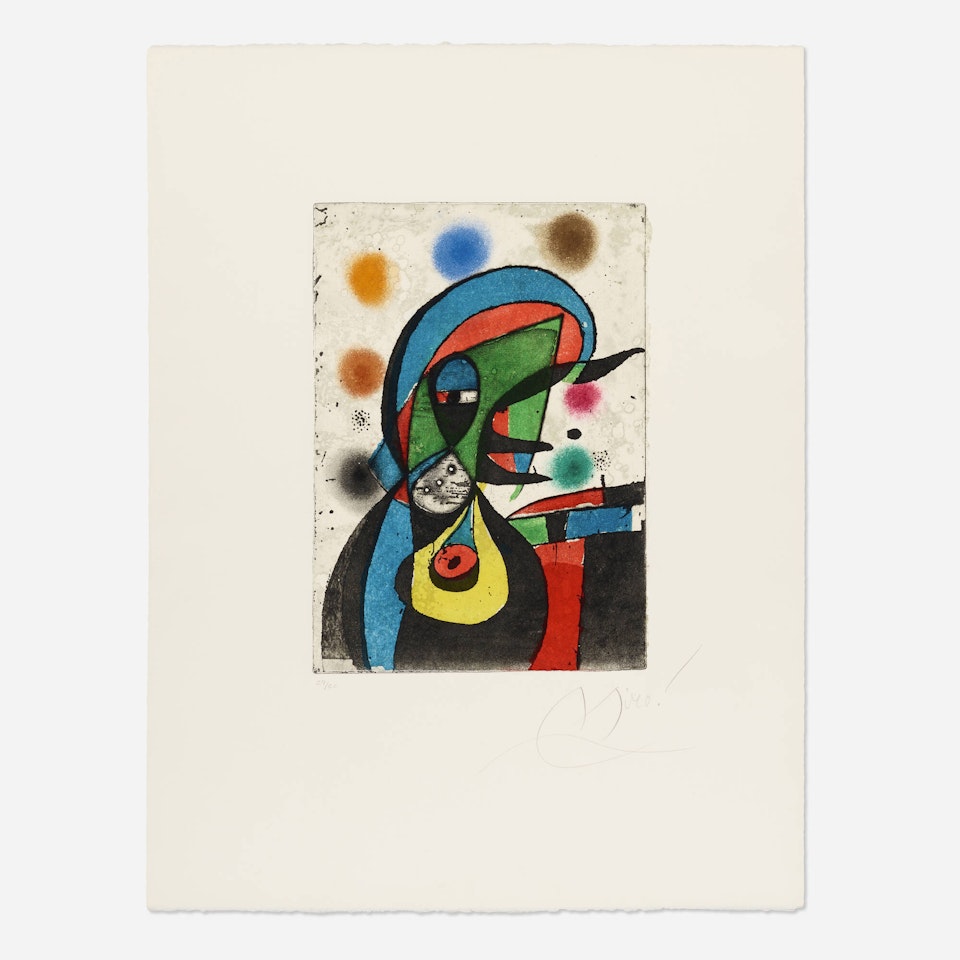 Gaudi XII (from The Gaudi series) by Joan Miró