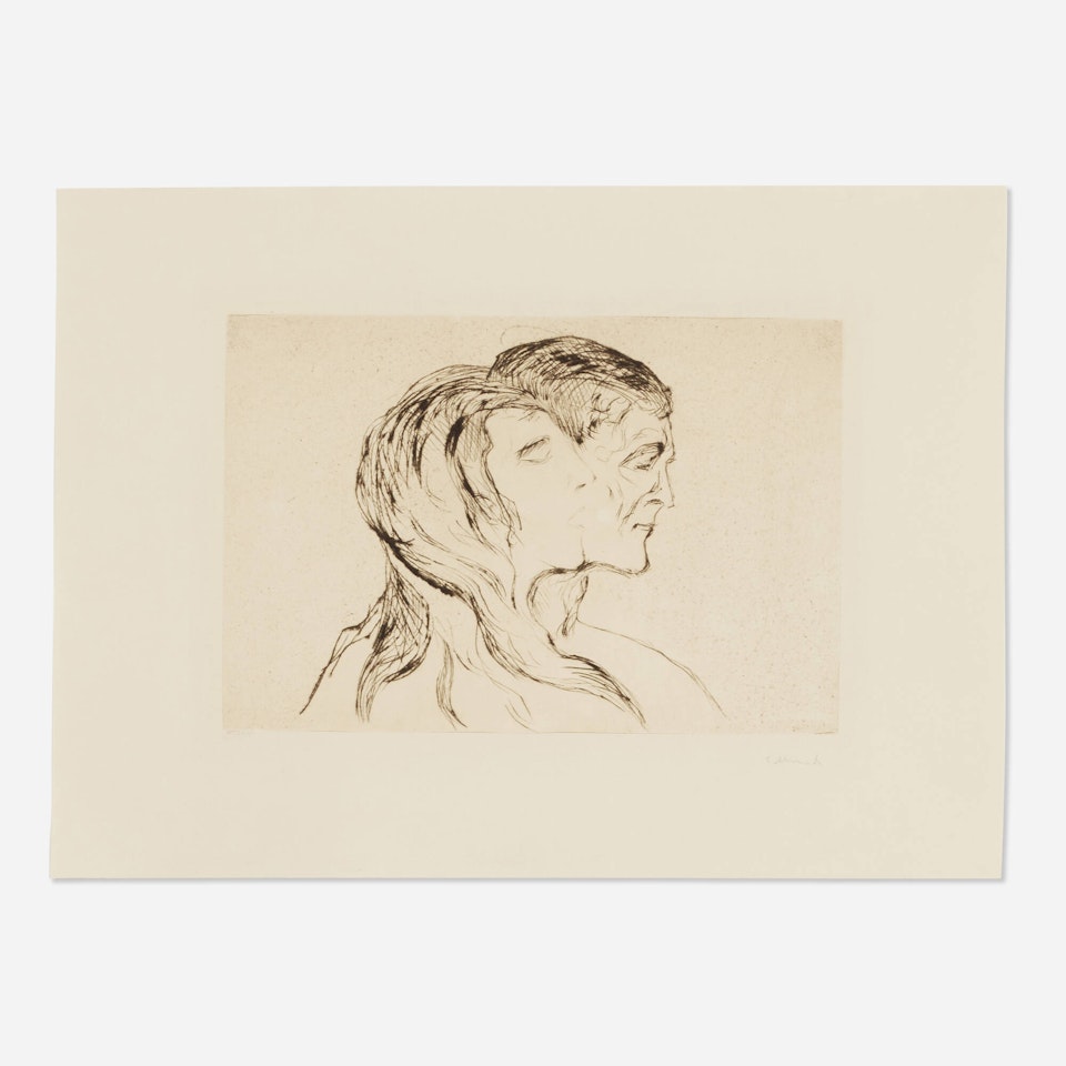 Head by Head by Edvard Munch