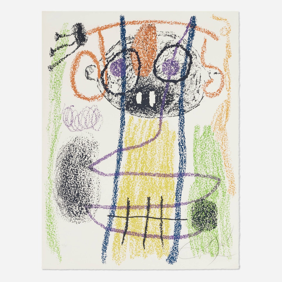 Untitled (from Album 21) by Joan Miró