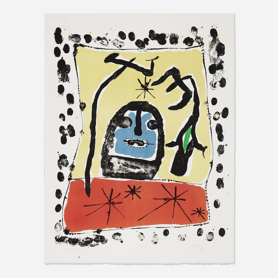 Exhibition at the Galerie Matarasso, Nice by Joan Miró