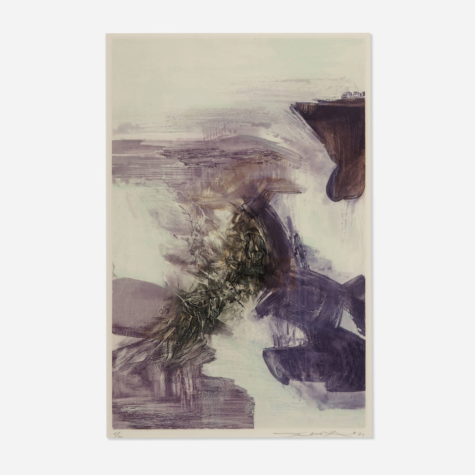 Gravure 215 by Zao Wou-Ki