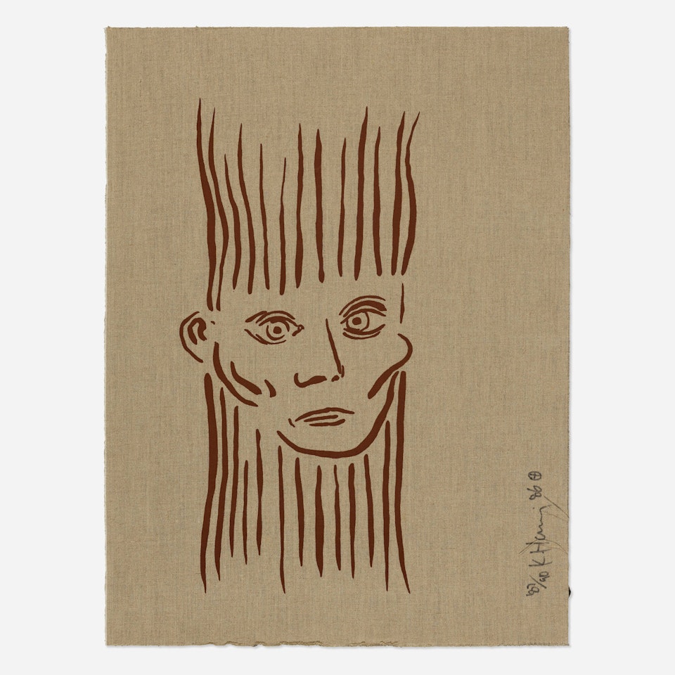 Joseph Beuys Portrait by Keith Haring