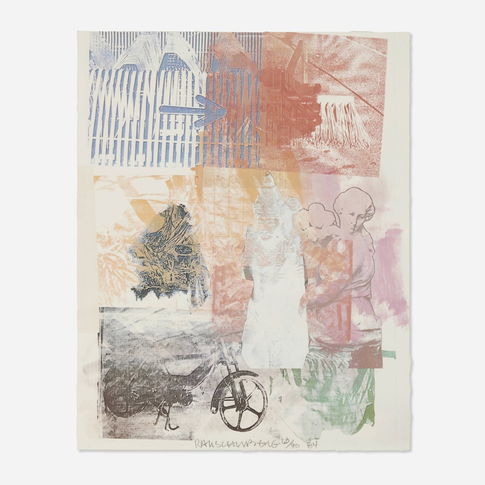 Untitled (Arrow) by Robert Rauschenberg