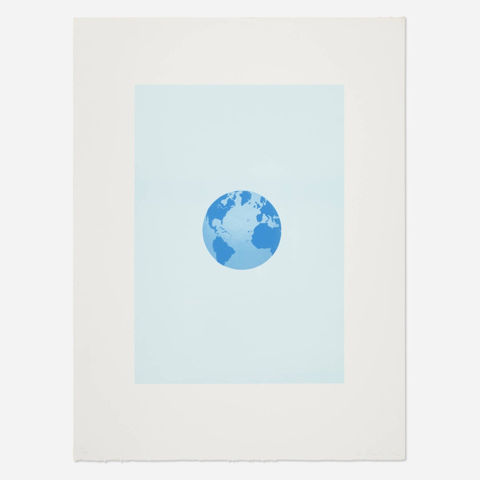 World and Its Surroundings (from The Global Editions series) by Ed Ruscha