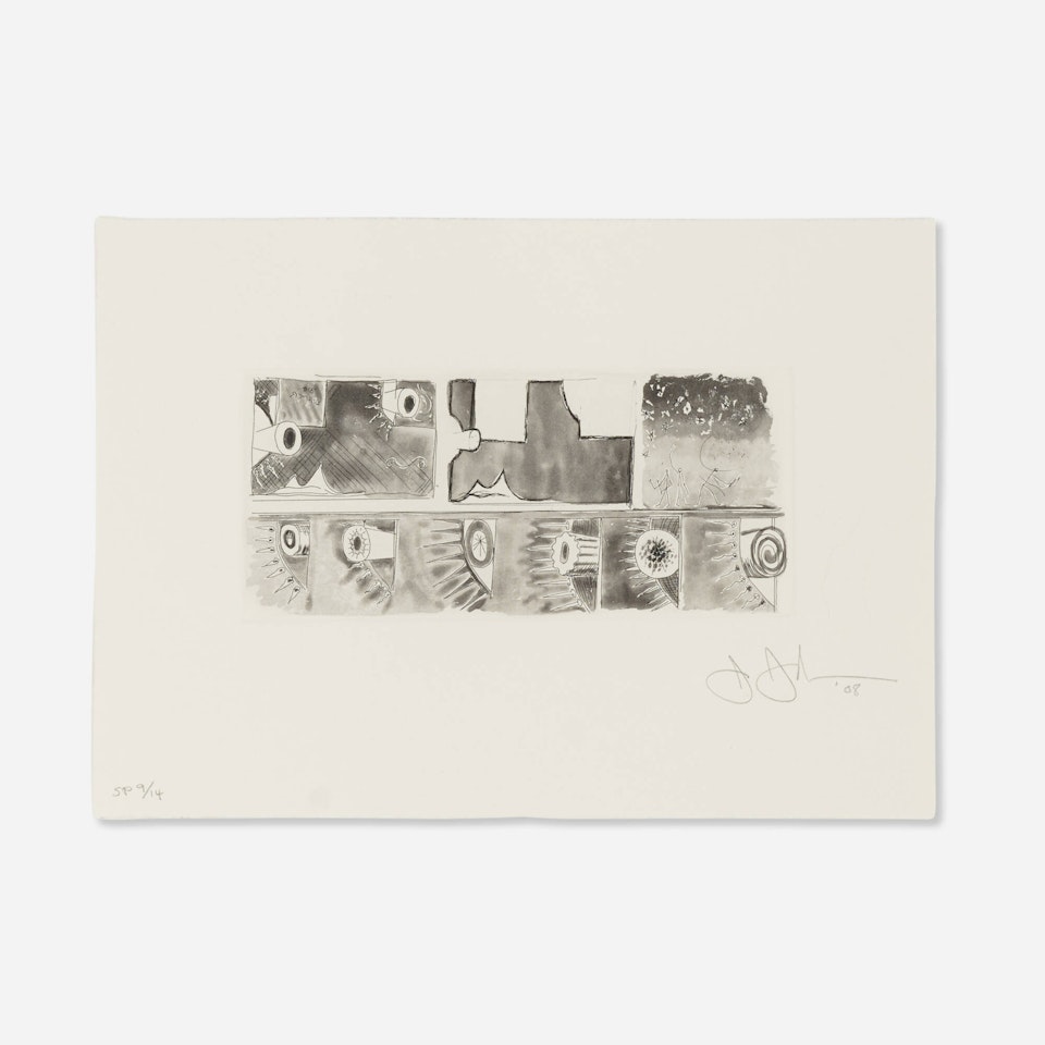Untitled (from the Artists for Obama portfolio) by Jasper Johns