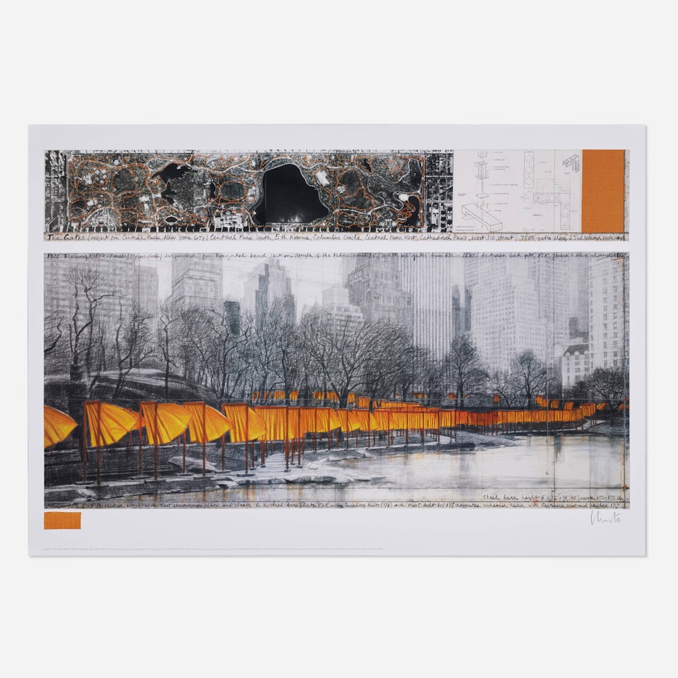The Gates XXVII, Project for Central Park, New York by Christo