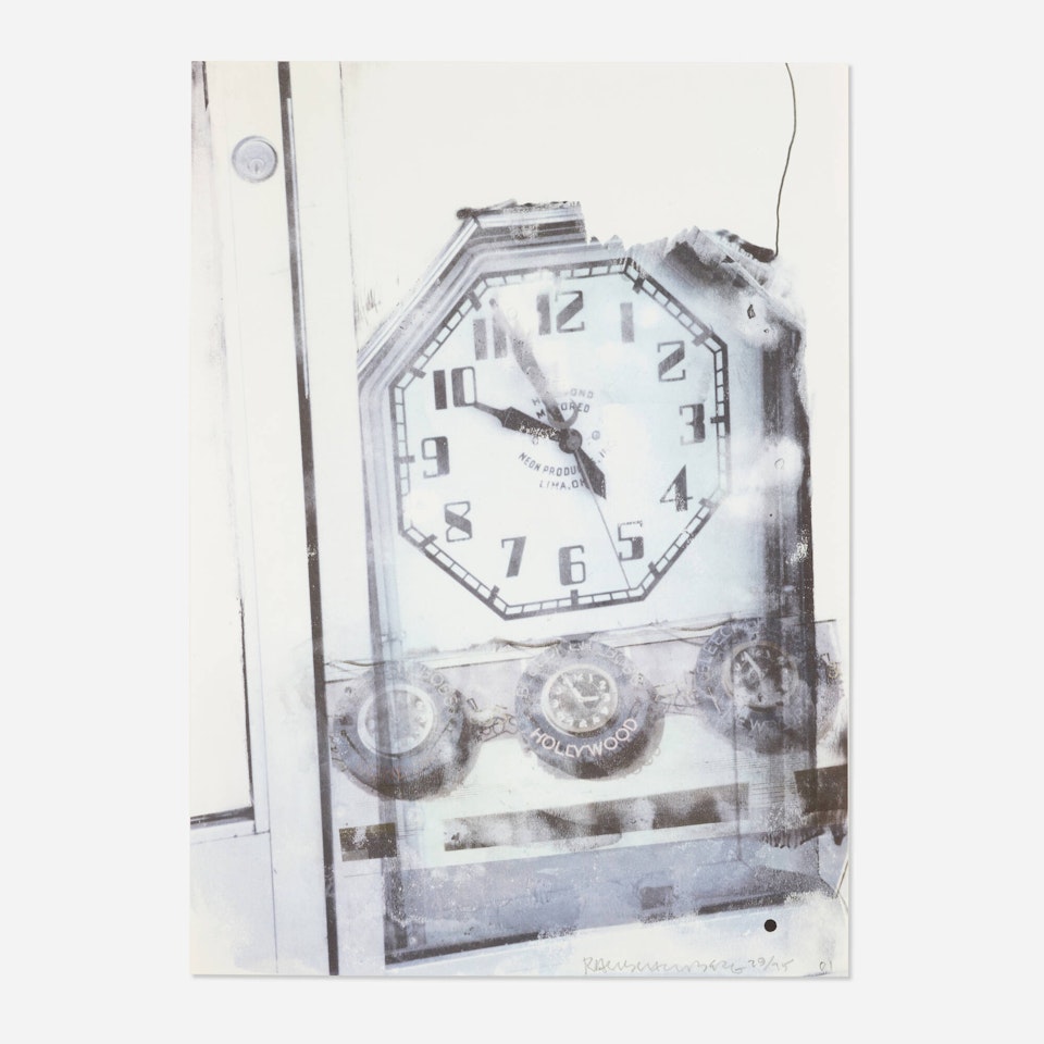 Ten Til Too by Robert Rauschenberg
