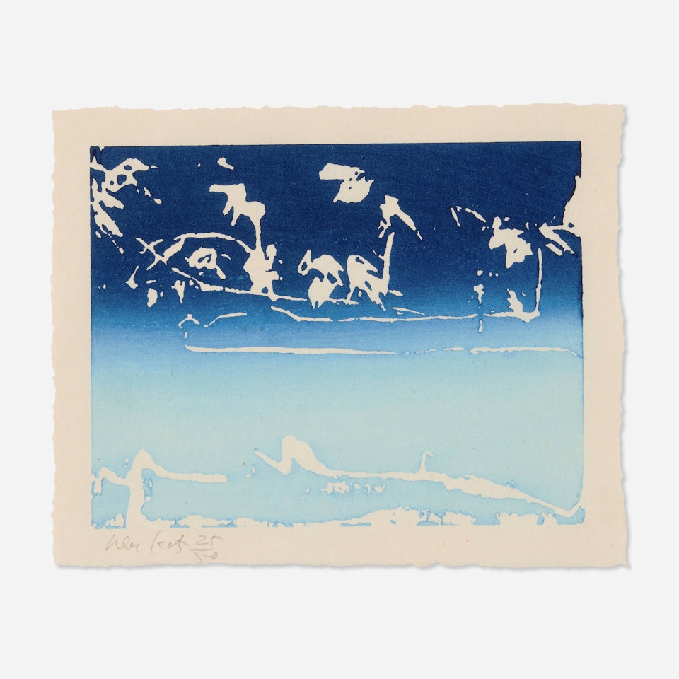 Coleman Pond III by Alex Katz