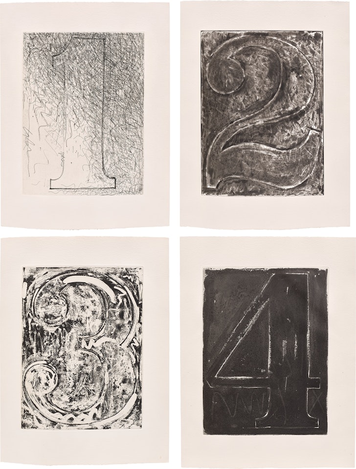 Fizzles (Foirades) (U.L.A.E. 173) by Jasper Johns