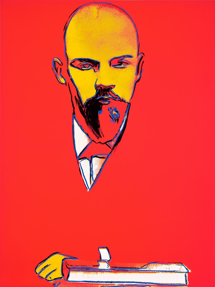 Red Lenin (F. & S. 403) by Andy Warhol