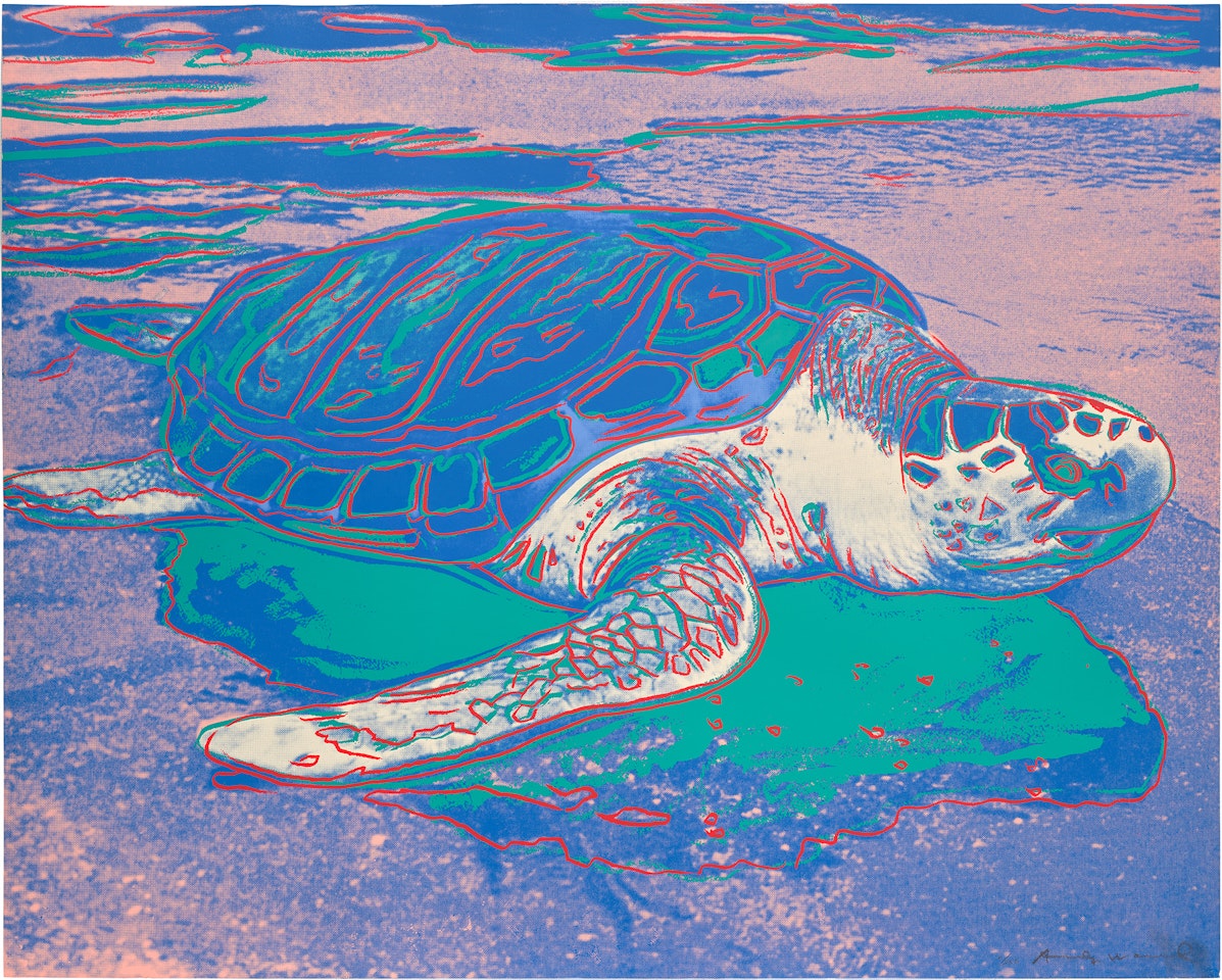 Turtle (F. & S. 360A) by Andy Warhol