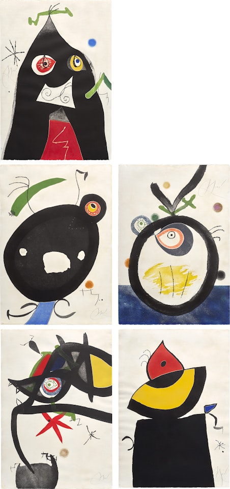 Quatre colors aparien el món (Four Colours will Beat the World) (D. 822-826, C. Bks. 213) by Joan Miró