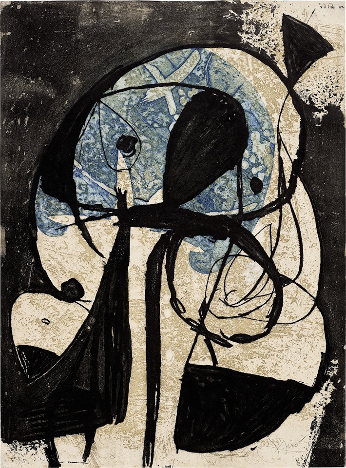 La commedia dell"arte VIII (D. 1113) by Joan Miró