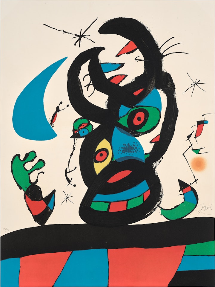 Montroig I (M. 953) by Joan Miró