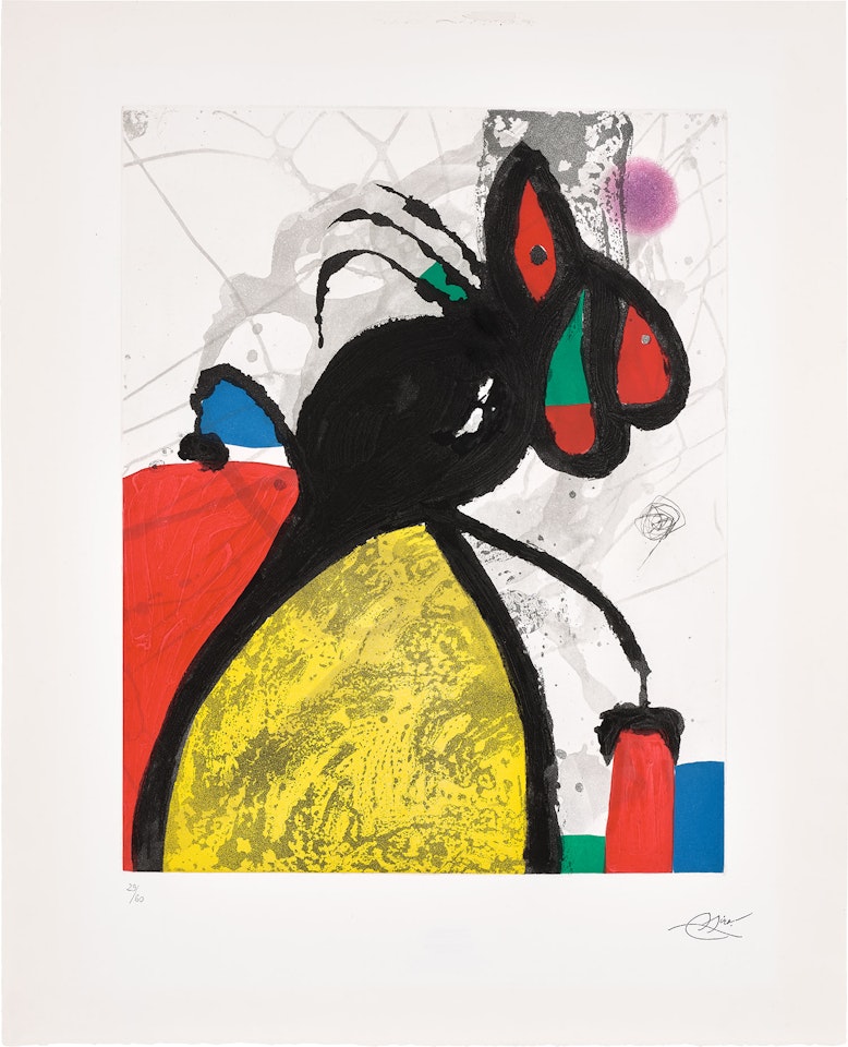 La môme crevette (The Little Shrimp), from People of the Sea (D. 1285) by Joan Miró