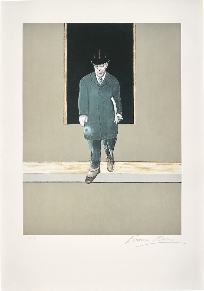 President Wilson, from Triptych 1986-1987 (S. 6, T. 22) by Francis Bacon
