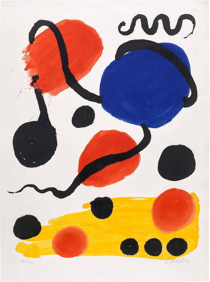 Untitled (Circles) by Alexander Calder