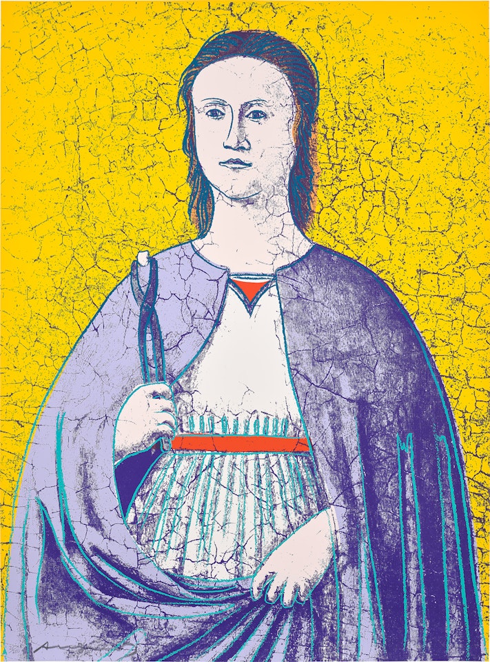 Saint Apollonia (F. & S. 333) by Andy Warhol