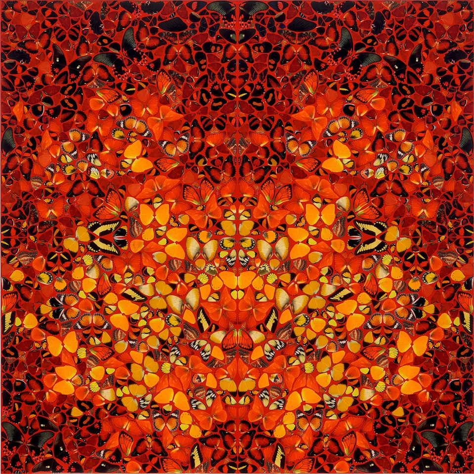 Fire, from The Elements (H6-8) by Damien Hirst