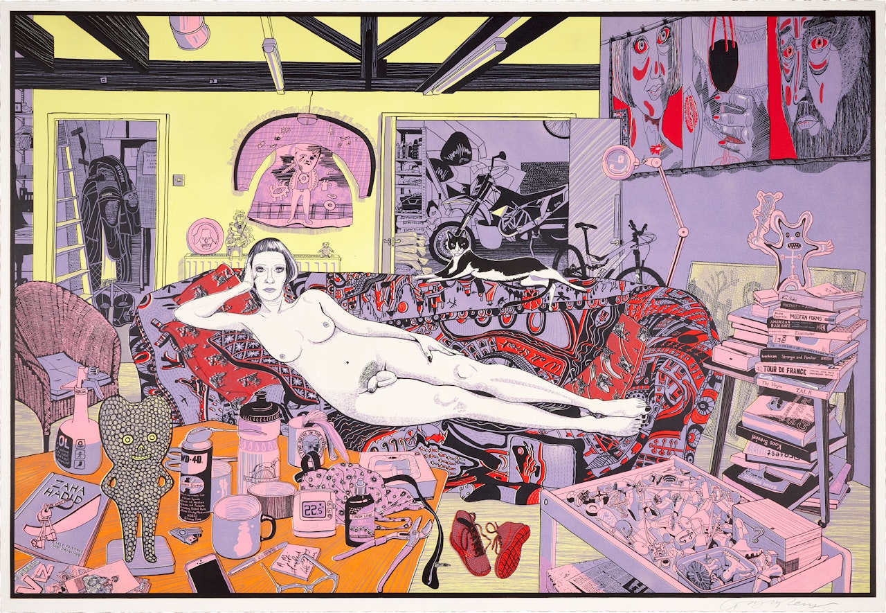 Reclining Artist (Small) by Grayson Perry
